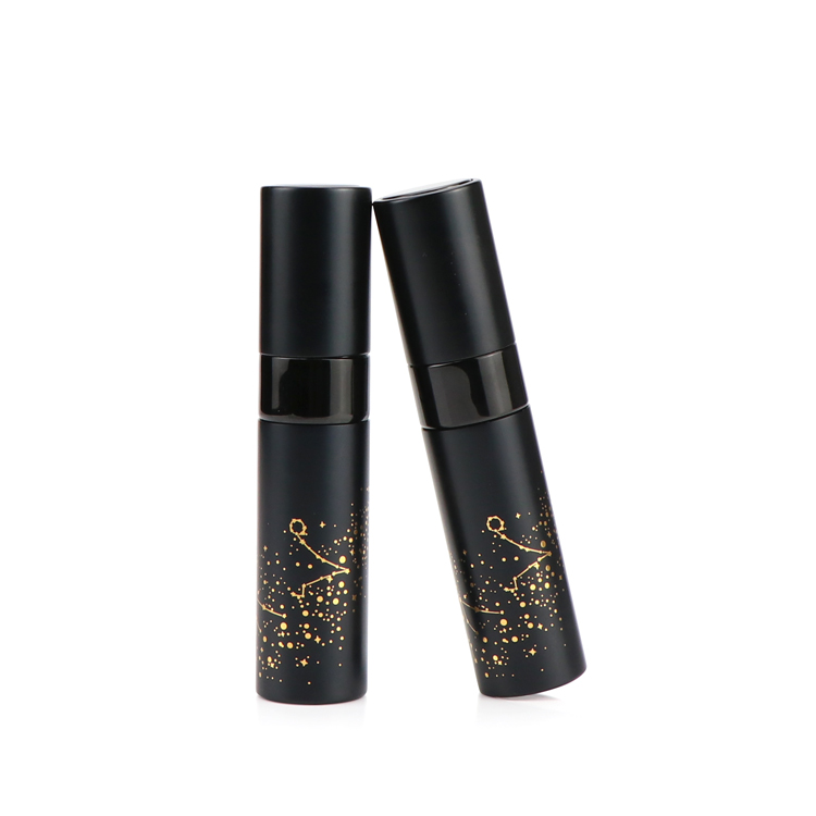 Luxury 10ml 10g round air tight portable glass mist spray empty perfume bottles with silver aluminum cap