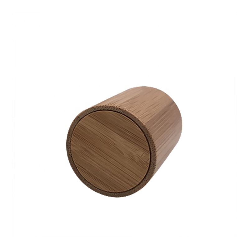Luxury 10ml 15ml 20ml 30ml 50ml 100ml bamboo colored glass Alcohol disinfectant spray bottle with pp atomizer