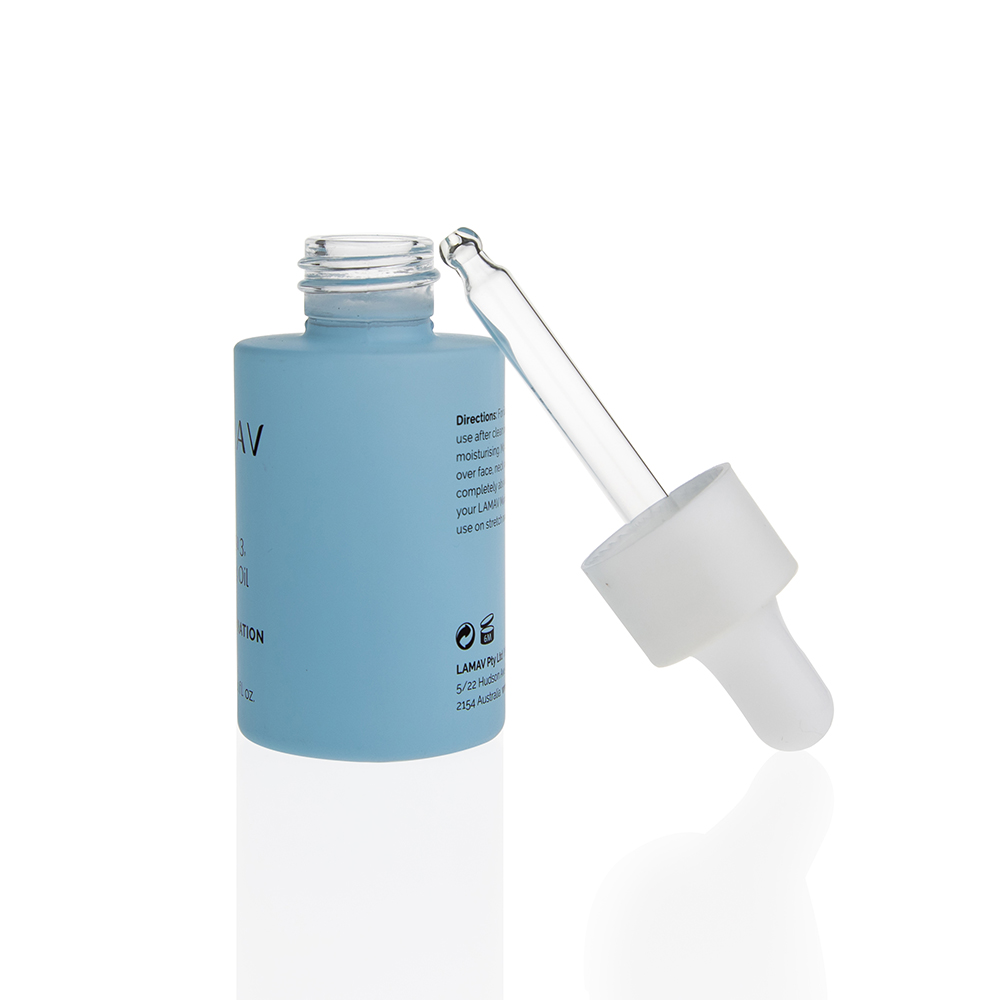 Luxury 10ml 20ml 30ml Colorful Glass Dropper Essential Oil Bottle Customize 30ml 50ml Frosted Serum Bottle