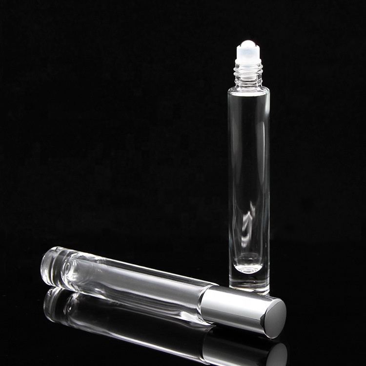 Luxury 10ml thick bottom glass roller bottle for essential oil