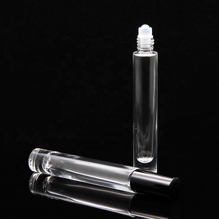 Luxury 10ml thick bottom glass roller bottle for essential oil