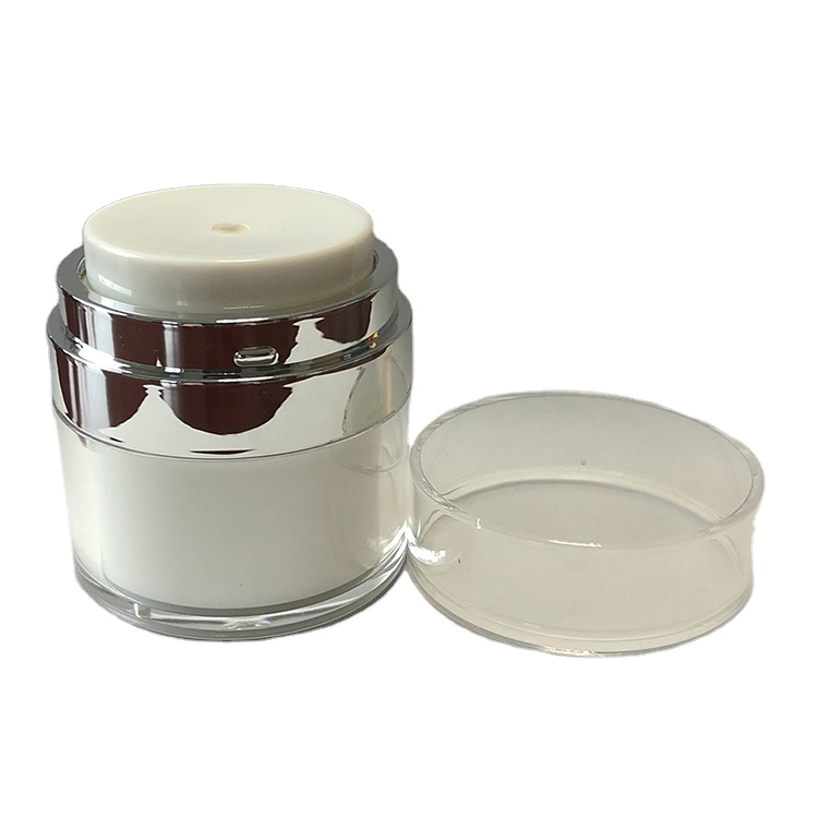 Luxury 15gr. Airless Makeup Pump Jar Retail