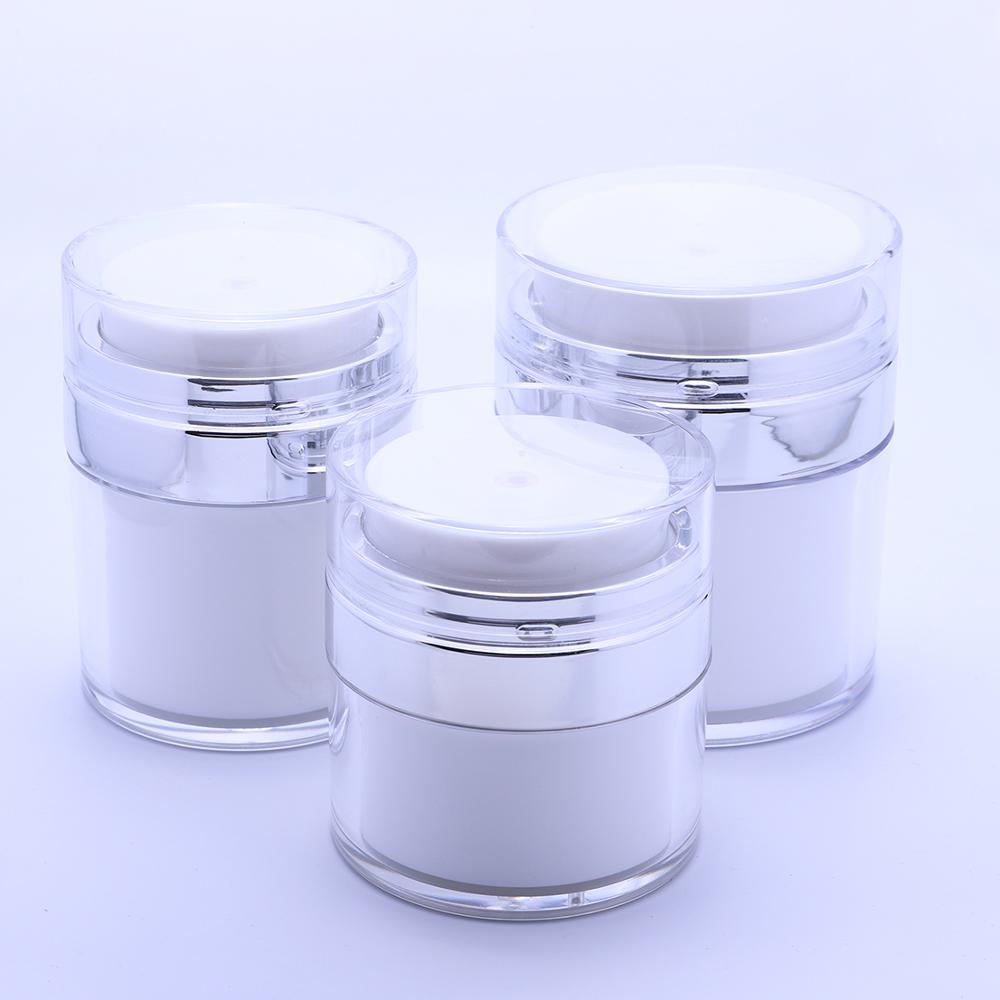 Luxury 15gr. Airless Makeup Pump Jar Retail