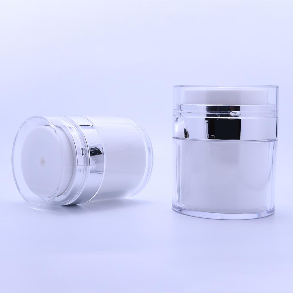 Luxury 15gr. Airless Makeup Pump Jar Retail