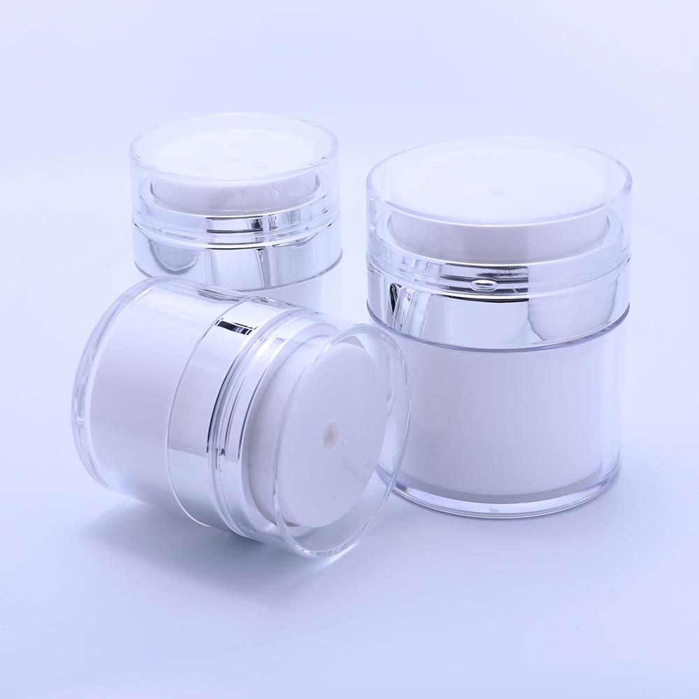 Luxury 15gr. Airless Makeup Pump Jar Retail