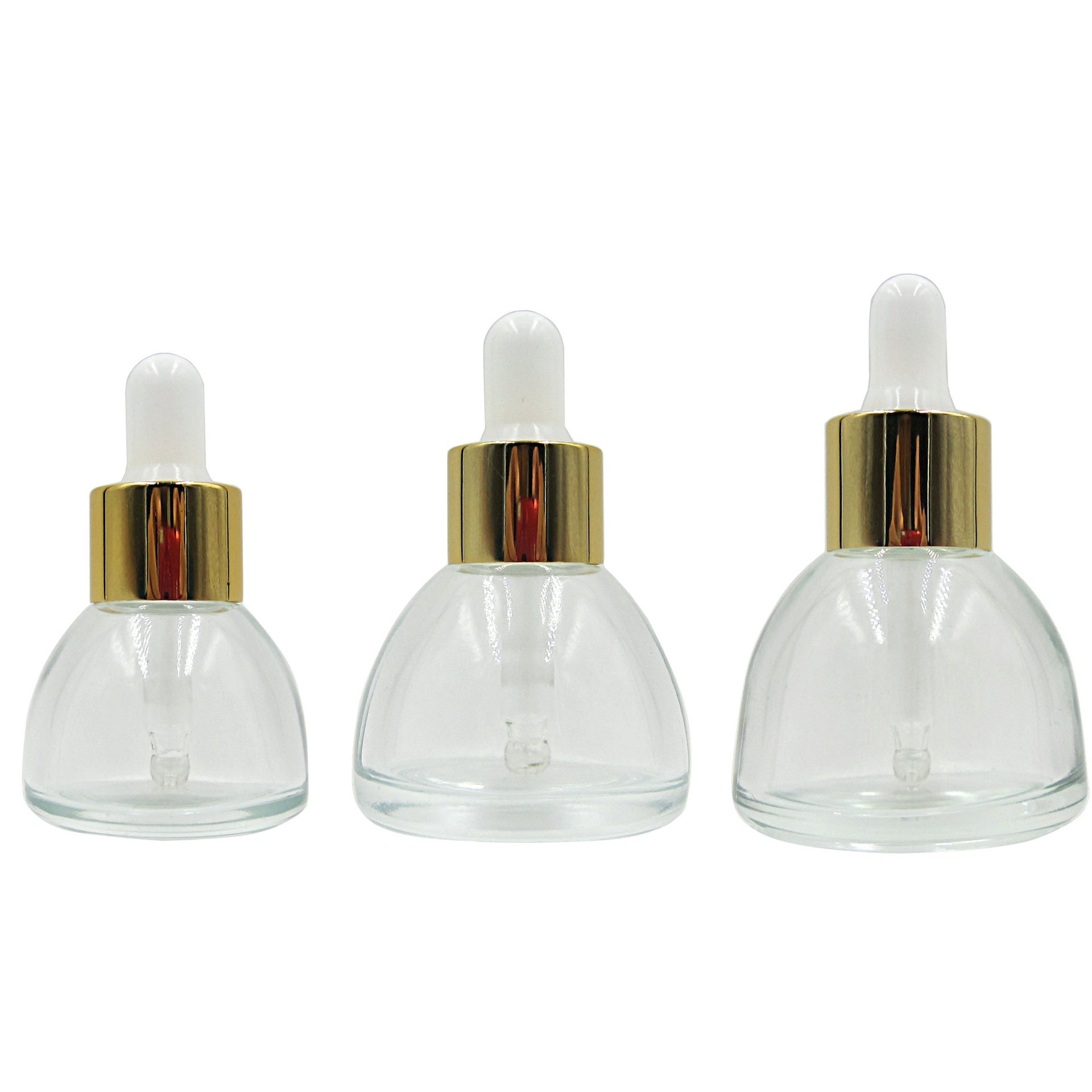 Luxury 15ml 20ml 30ml Pagoda dropper bottle perfume bottles serum bottle for glass dropper