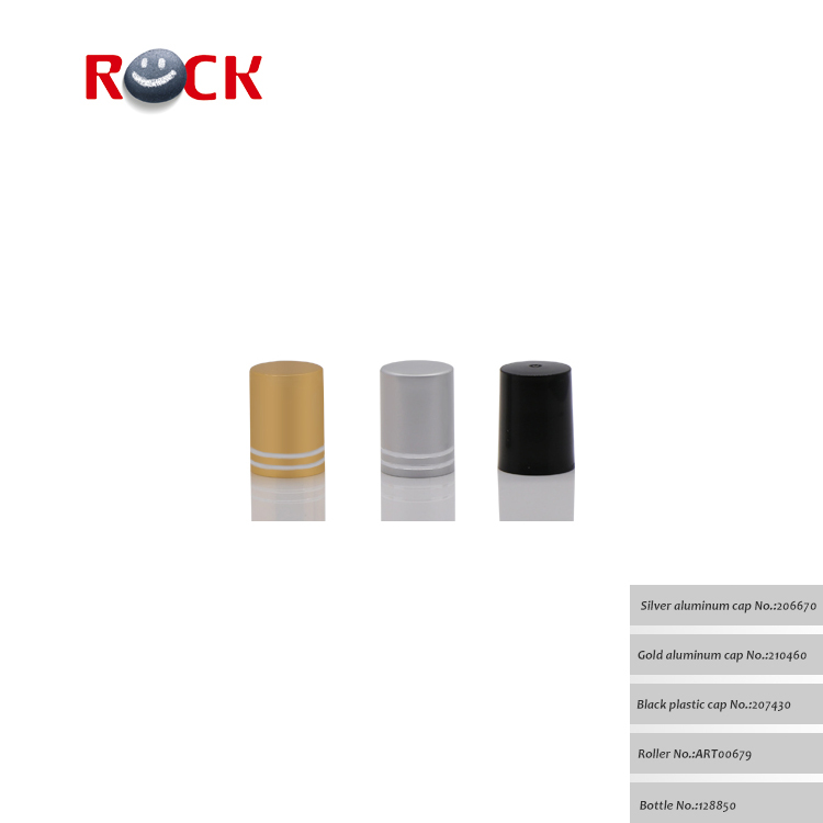 Luxury 15ml Amber Glass Roll On Essential Oil Bottle With Roller Ball