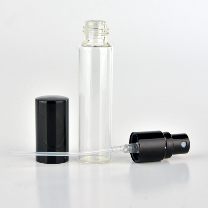 Luxury 2.5Ml 3Ml 5Ml 10Ml Clear Empty Glass Pump Spray Cosmetic Perfume Bottle