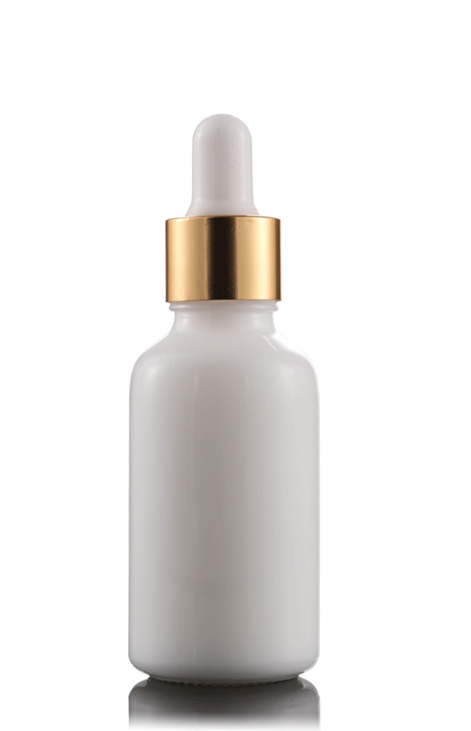 Luxury 20ml 30ml 50ml 100ml white porcelain opal white ceramic bottle for cosmetic serum empty 30ml 50ml 100ml cream jar