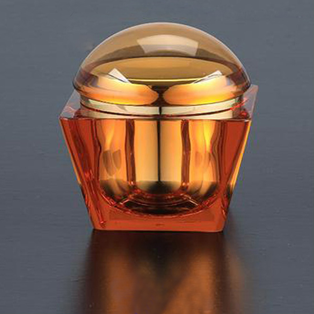 Luxury 250g Unique Acrylic Cosmetic Cream Jar