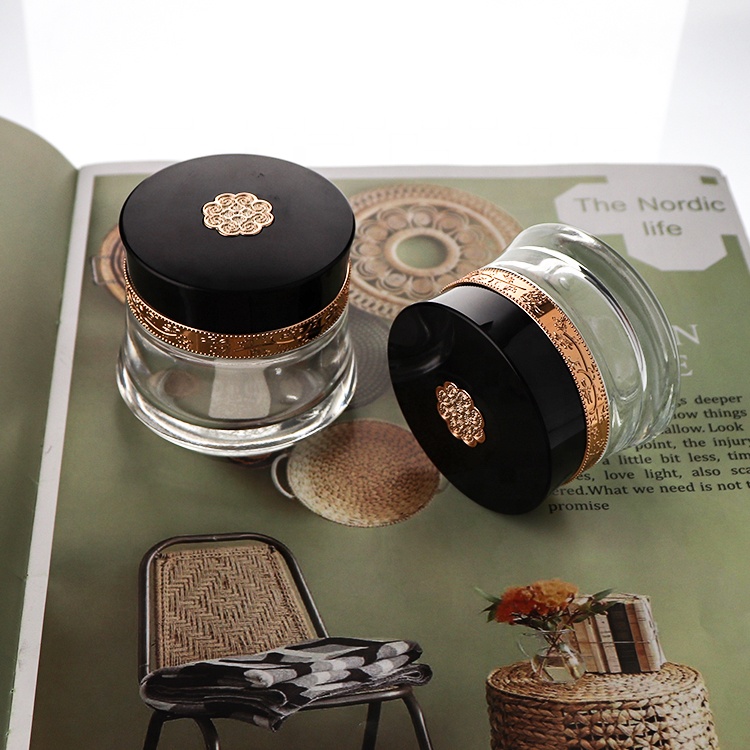 Luxury 30g 50g Face Cream Jar 40ml 60ml 100ml 120ml Serum Lotion Pump Bottle Cosmetics Bottles And Jars Set