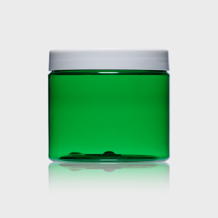 Luxury 30g Biodegradable Plastic Cosmetic Cream Containers Jar