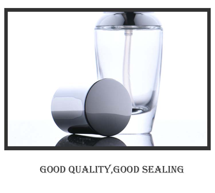 Luxury 30ml 50ml 100ml 120ml glass pump cosmetic lotion bottle