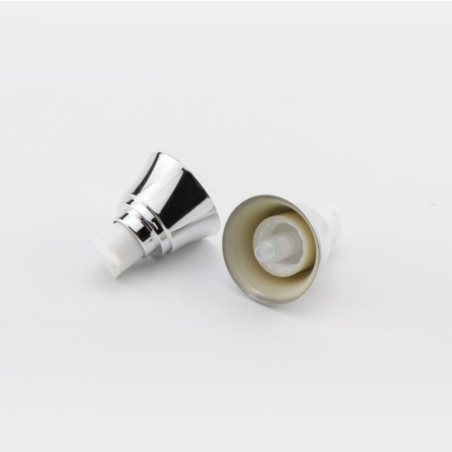 Luxury 30ml 50ml 100ml 120ml white acrylic lotion airless pump bottle