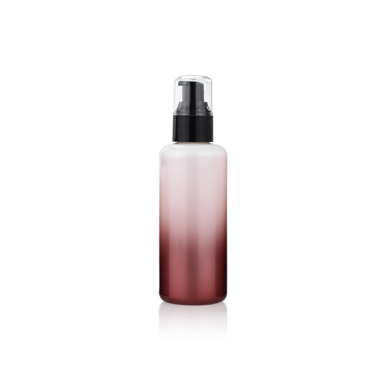 Luxury 30ml 50ml 100ml Empty Round Gradient Lotion Serum Glass Bottle Set Cosmetic Packaging 3 Pcs Set