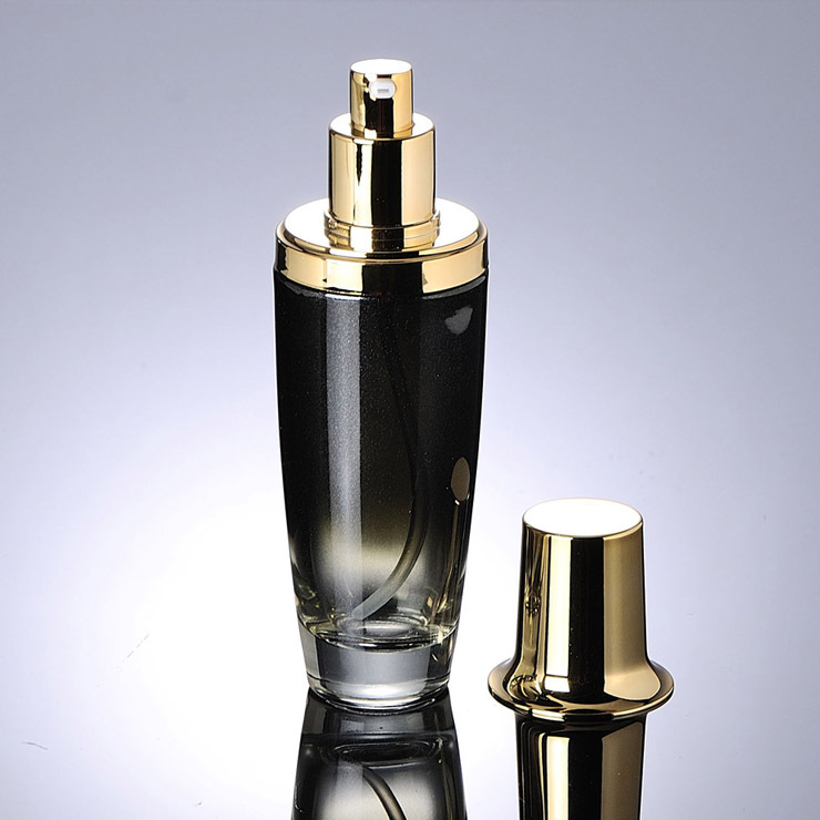 Luxury 30ml 50ml Glass Serum Bottle With Dropper/Spray lotion Pump, 100ml 120ml Cosmetic Glass Bottle Packaging Cream Jar