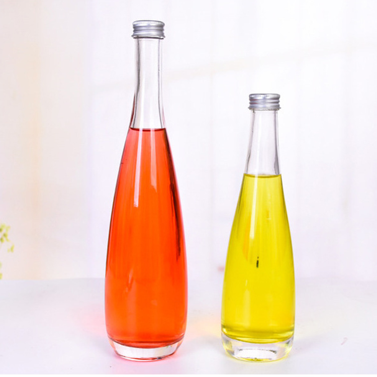 Luxury 330ml 500ml 730ml wine bottles for homemade wine royal stage with screw lid