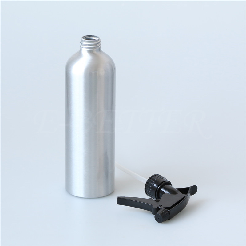 Luxury 3oz 8oz 16oz aluminum garden spray bottle with trigger sprayer