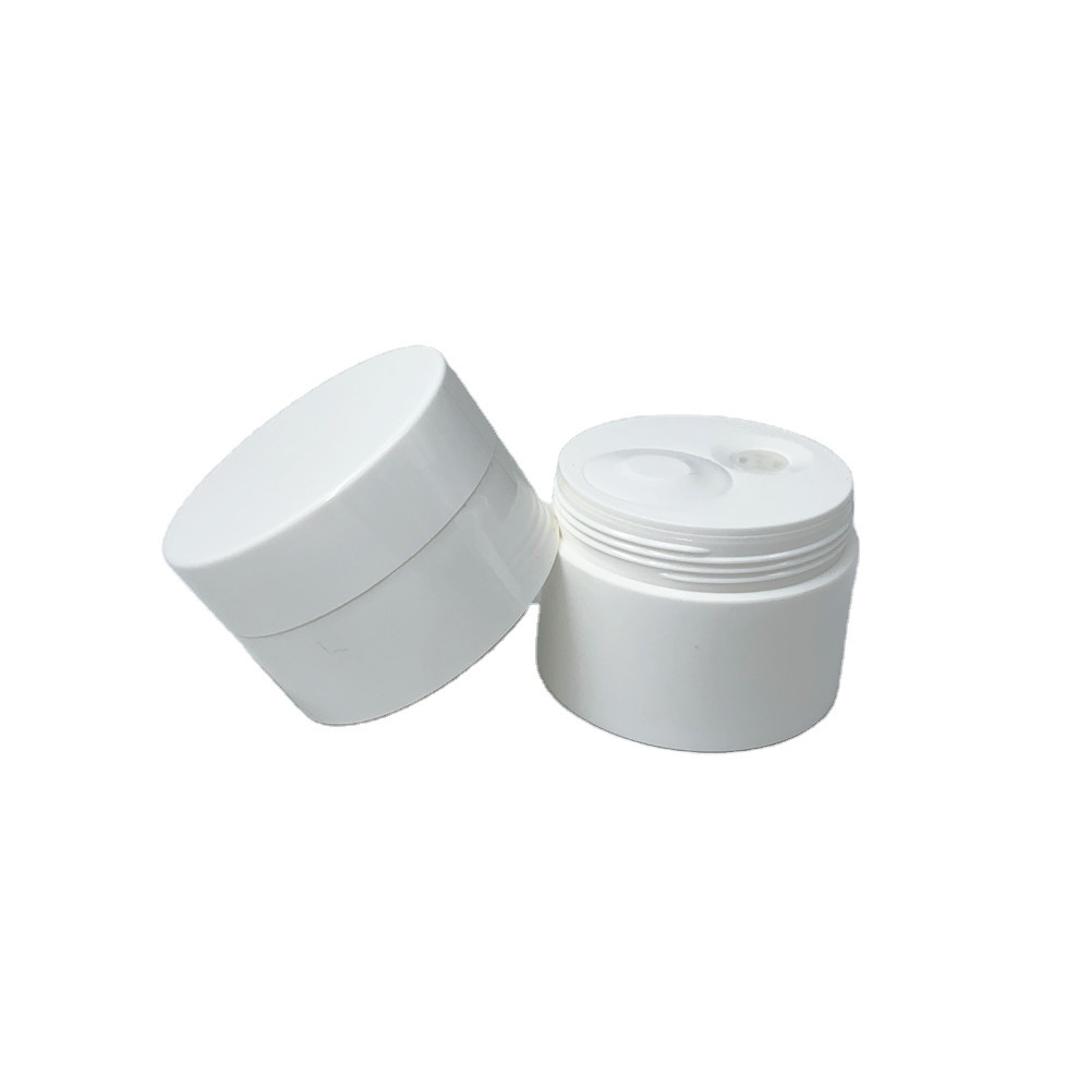 Luxury 50g Facial Care Plastic Airless Bottle and Jars for Cosmetic Packaging