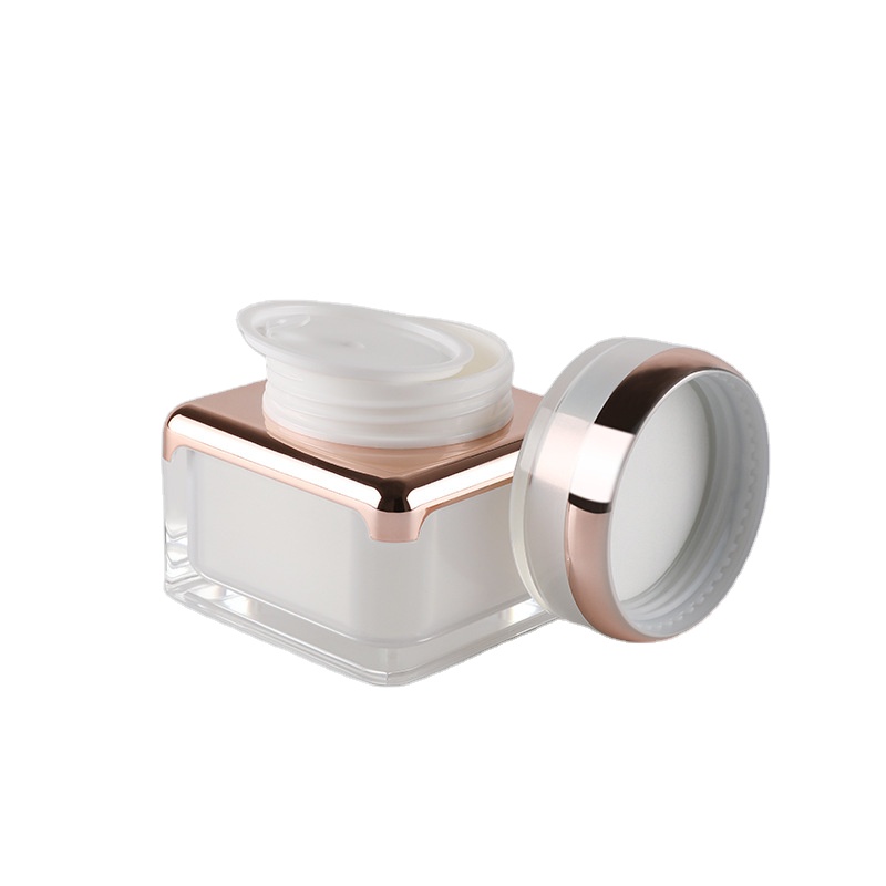 Luxury 50g  acrylic facial cream jar