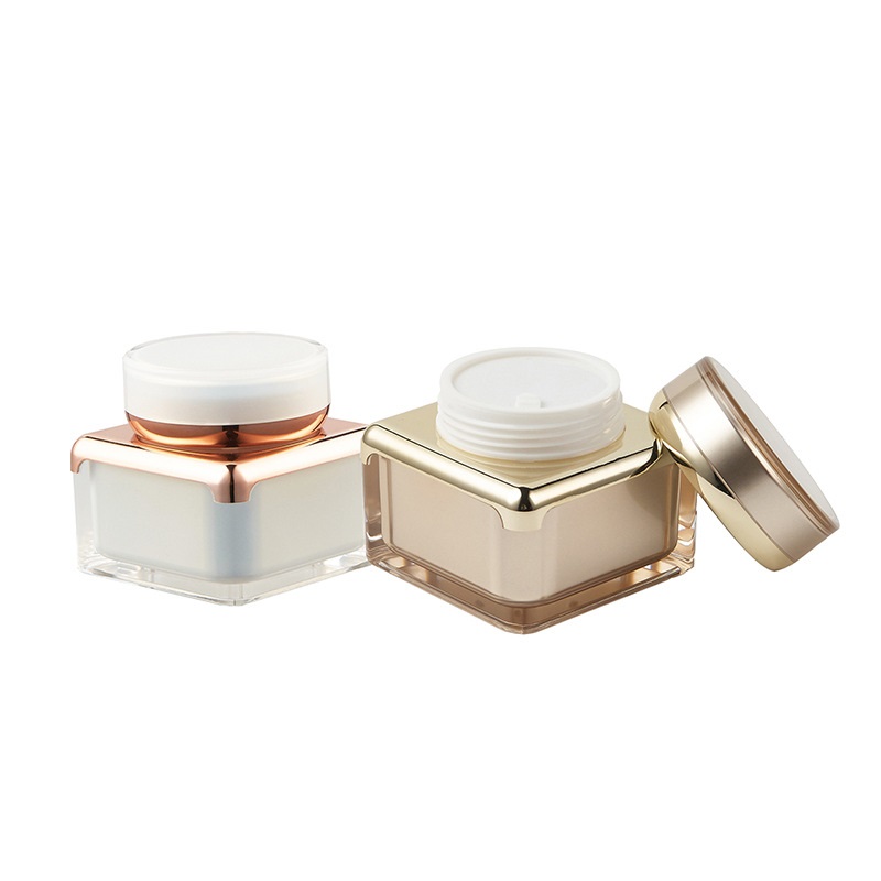 Luxury 50g acrylic facial cream jar