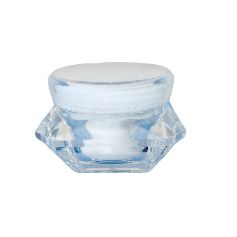 Luxury 5g 7g small capacity mini cosmetic jar for eye nail skin care cream