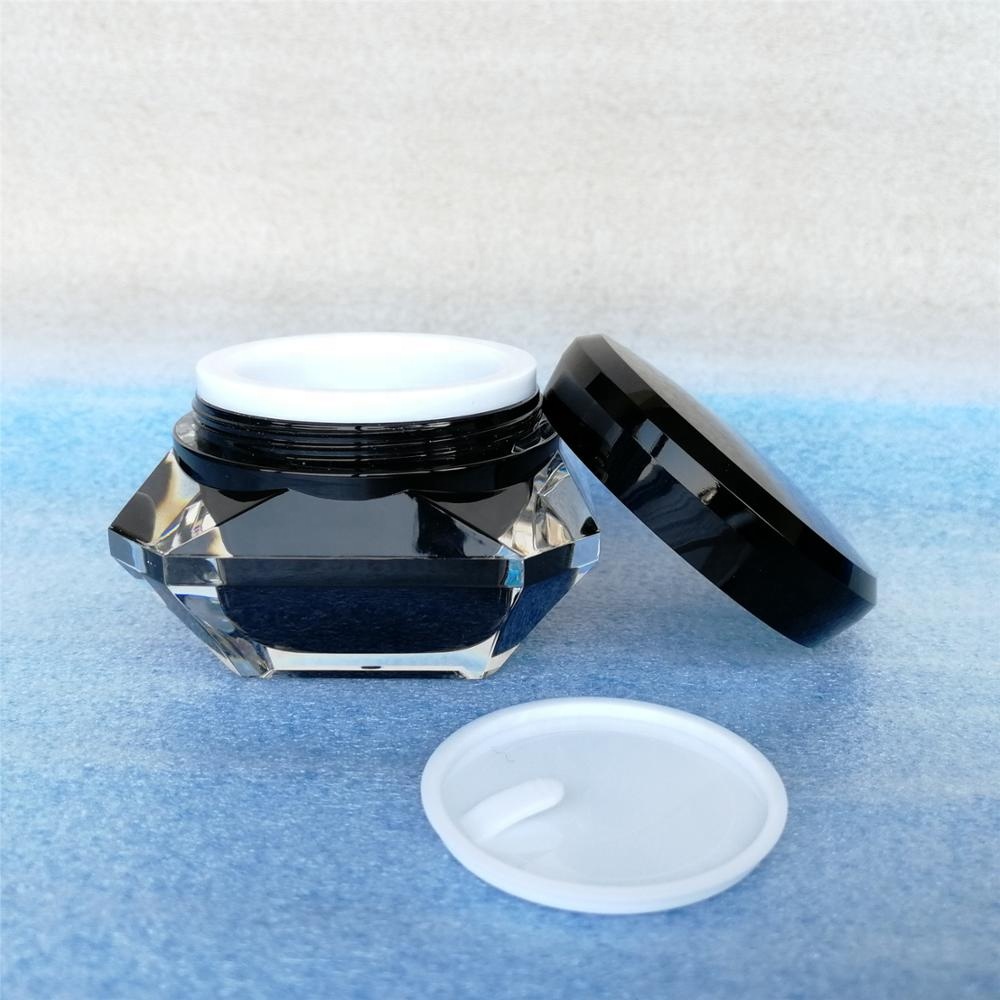 Luxury 5g 7g small capacity mini cosmetic jar for eye nail skin care cream