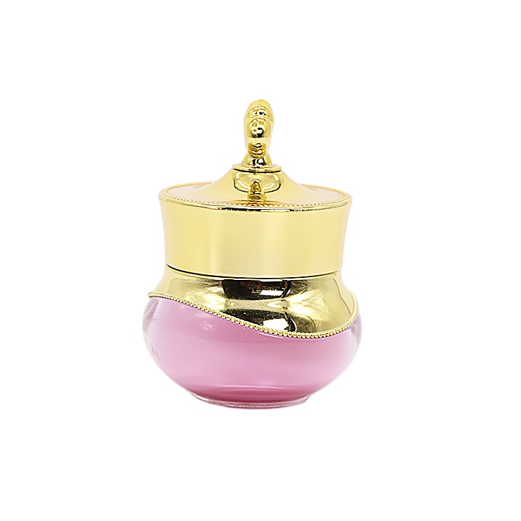 Luxury 5g acrylic crown shape cream jar