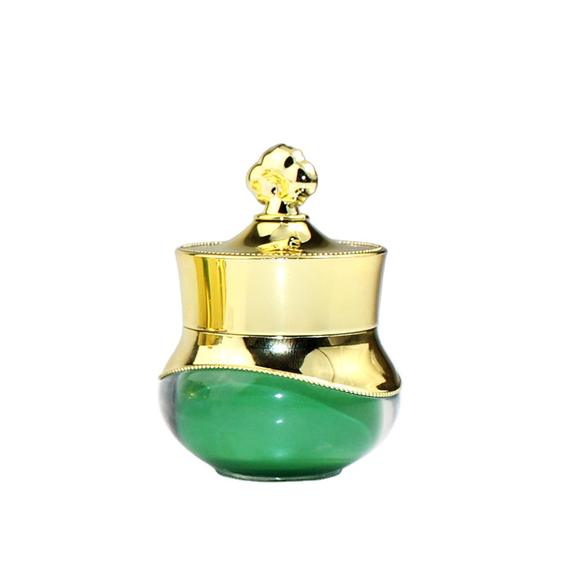 Luxury 5g acrylic crown shape cream jar