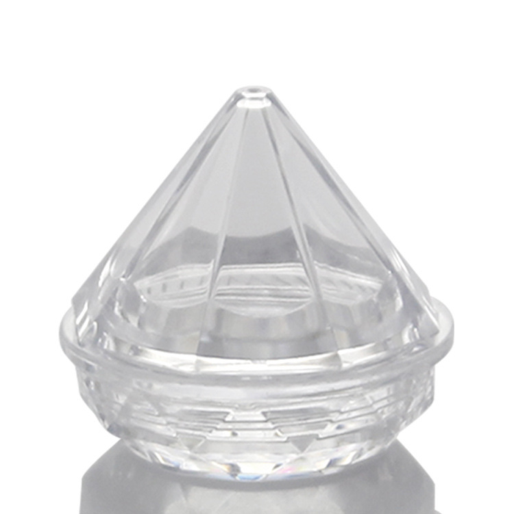 Luxury 5g facial cream jars container plastic acrylic crystal cosmetic cream jar