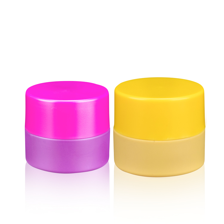 Luxury 5g round small cbd wax oil container mini green concentrate child proof glass jar with airtight lid