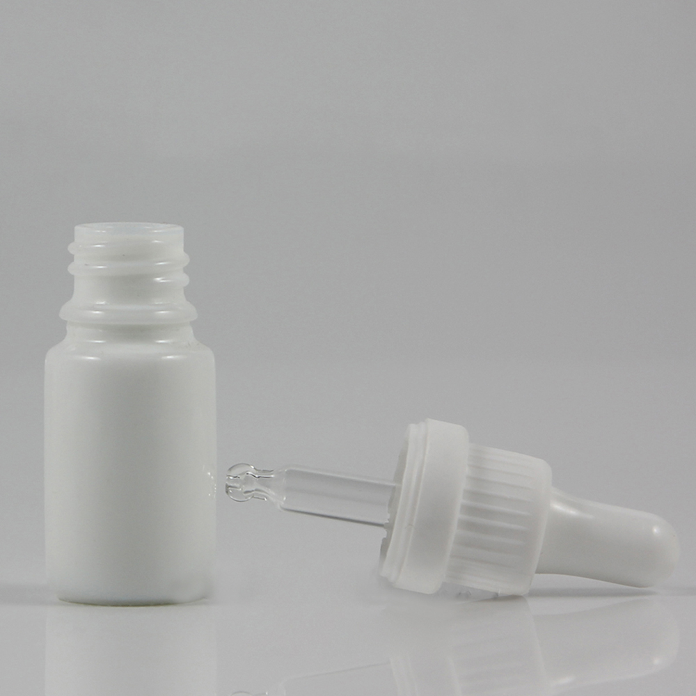 Luxury 5ml 10ml 15ml 20ml 30ml 50ml 100ml Opal White Essential Oil Dropper Bottles.
