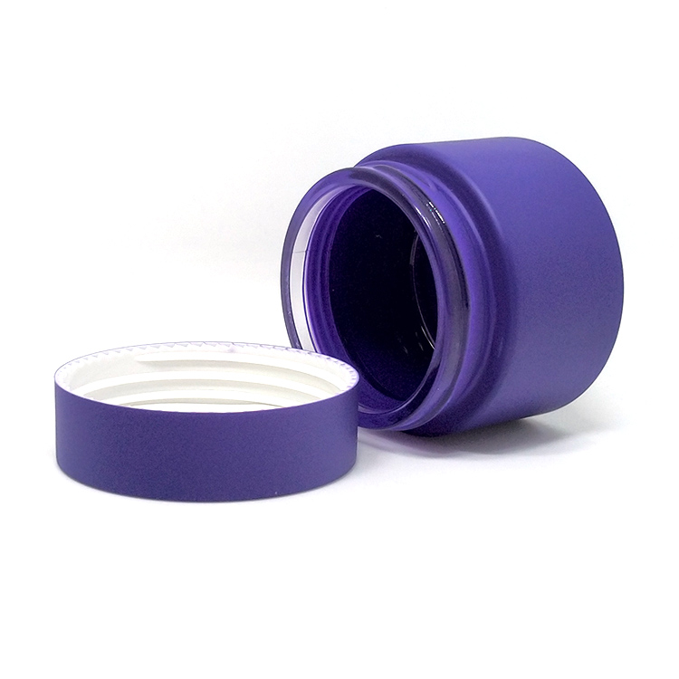 Luxury 5ml 10ml 20ml 30ml 50ml 100g frosted factory price cosmetic cream glass jar