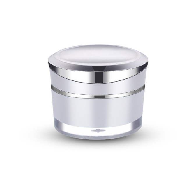 Luxury 5ml 15ml 20ml Cosmetic Packing Gold and Silver Empty Acrylic Cream Jar
