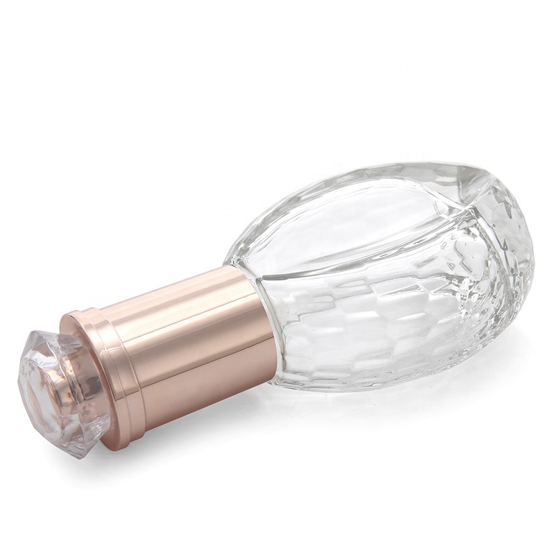 Luxury 60ml glass bottle transparent perfume bottle