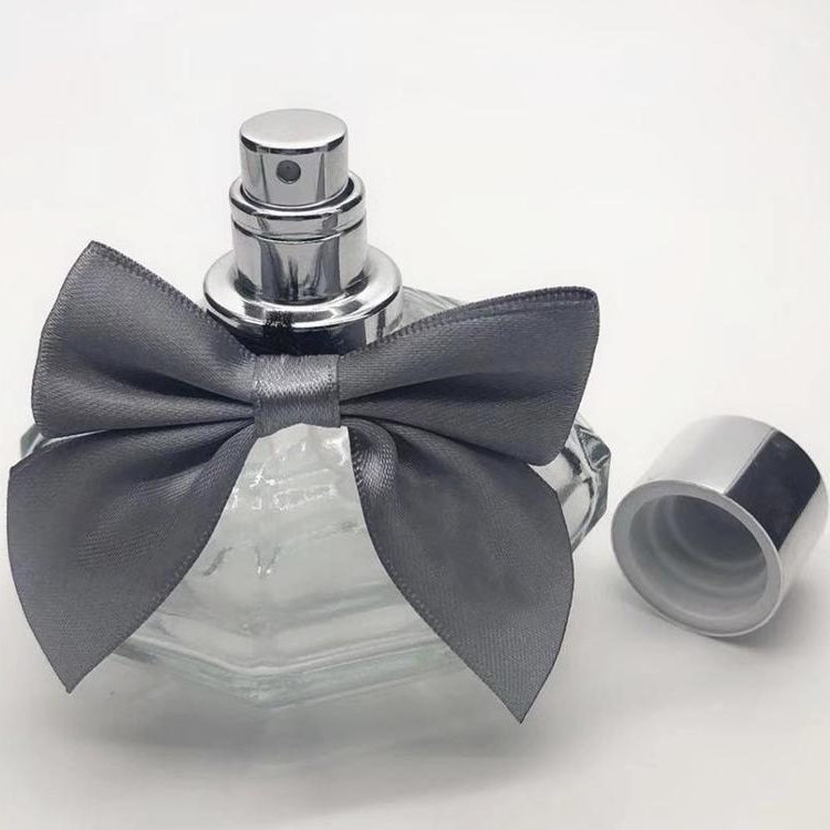 Luxury 90ml cosmetic pump empty glass perfume spray bottle