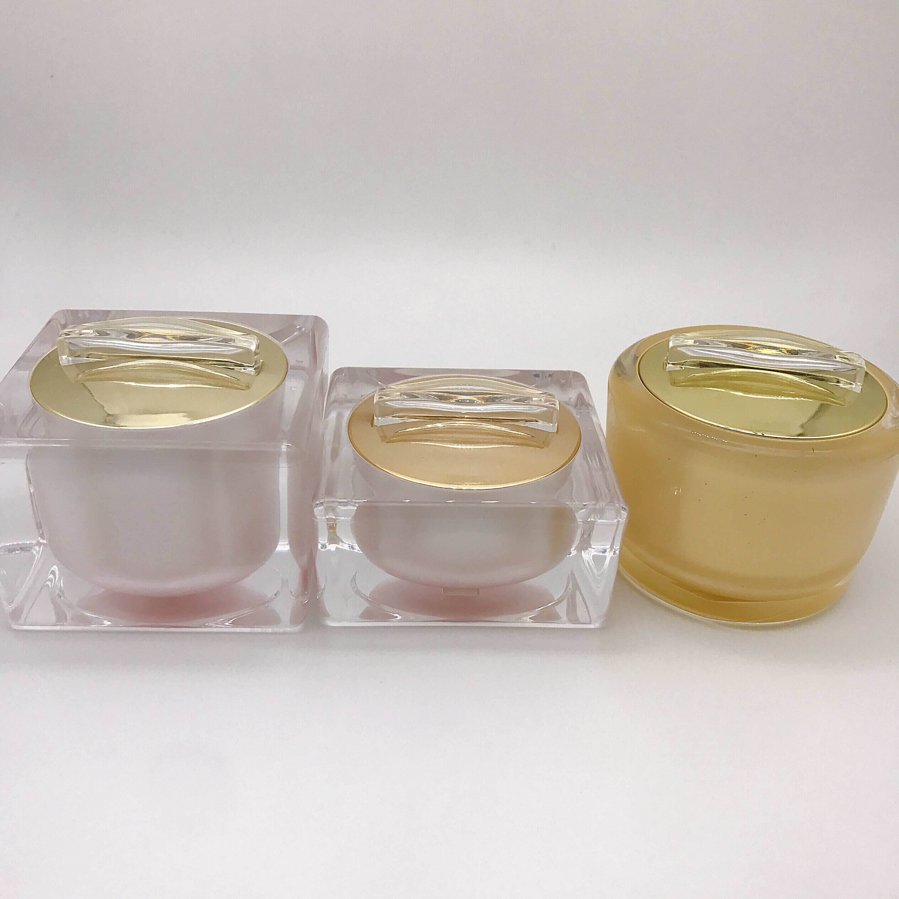 Luxury Acrylic Cream Jar 30g 50g High Quality Plastic Jar