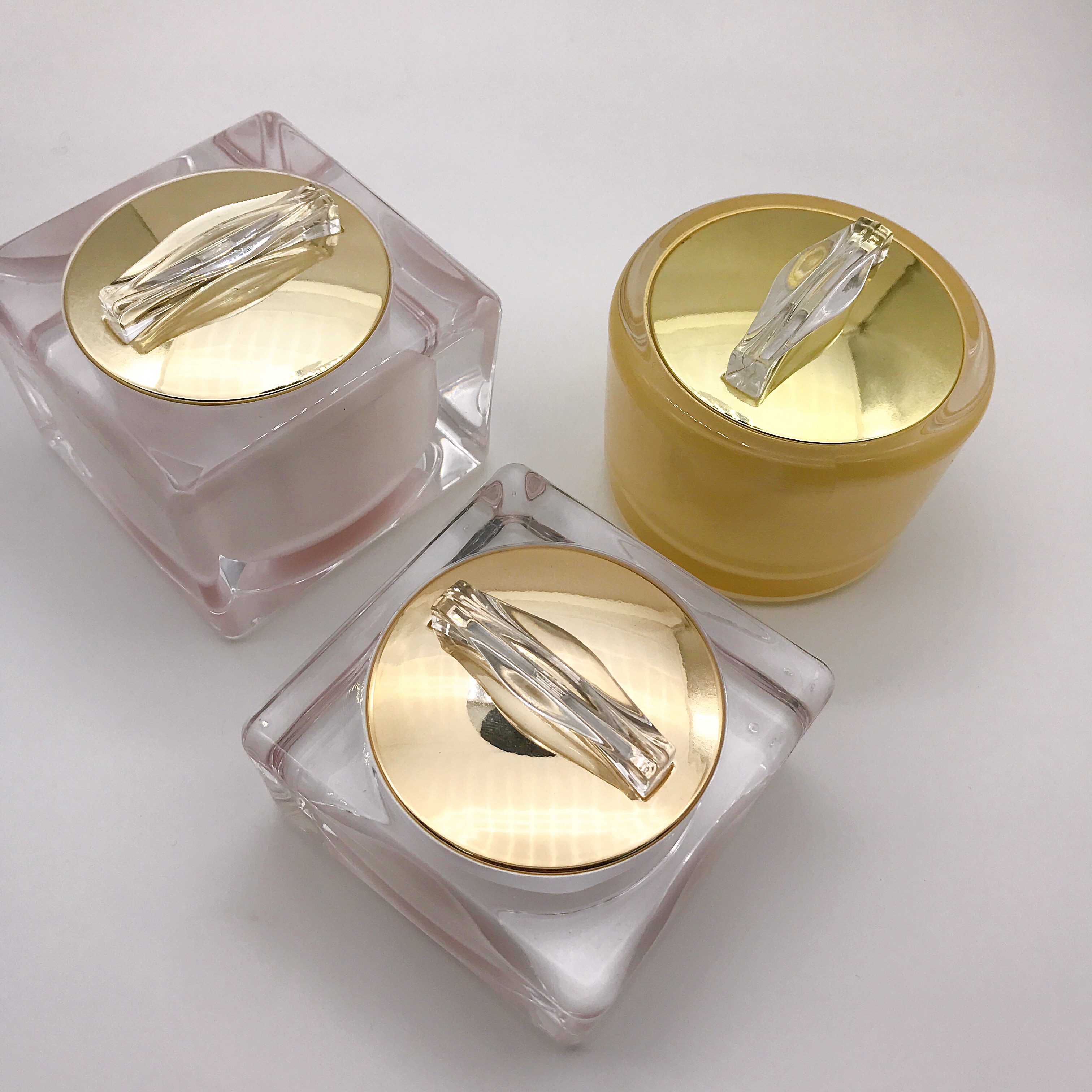 Luxury Acrylic Cream Jar 30g 50g High Quality Plastic Jar