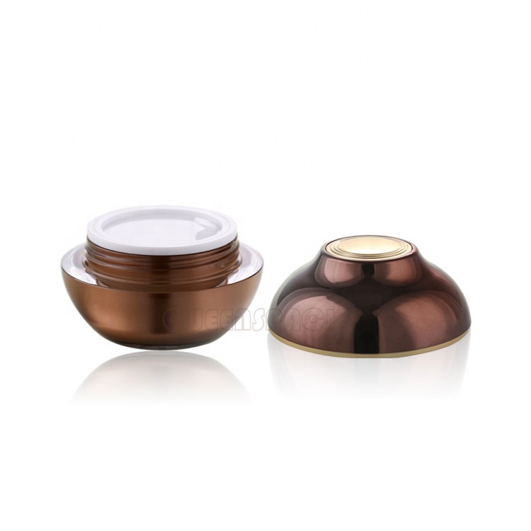 Luxury Acrylic Jar 30ML 50ML 120ML Empty Cosmetic Containers Plastic Cream Jar