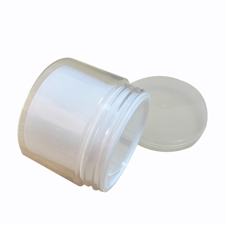 Luxury Acrylic Packaging Plastic Cosmetic Mini 50g Face Cream Skin Care jar