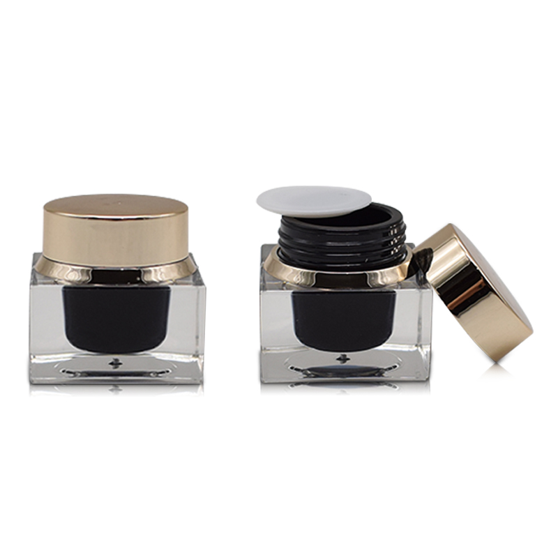 Luxury Airless Refillable Plastic Jar For Scrubs, Oils, Creams, Lotions, Cosmetics