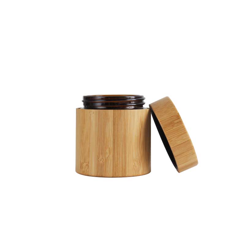 Luxury Bamboo Wooden Jars Cosmetic Container 5g 10g 20g 30g 50g 100g Bamboo Cream Jar with Screw Cap