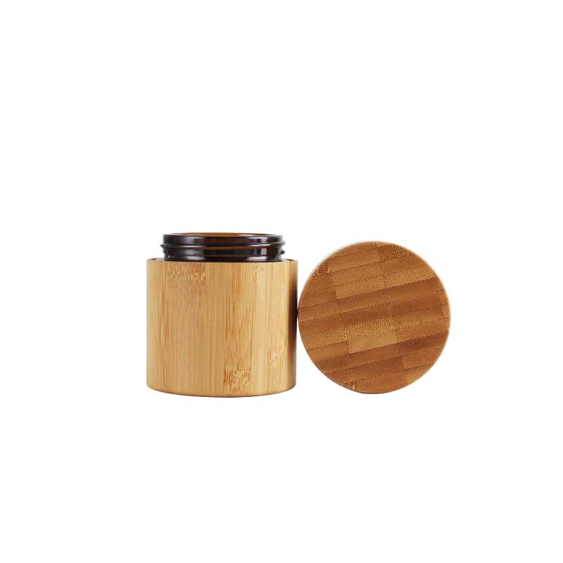 Luxury Bamboo Wooden Jars Cosmetic Container 5g 10g 20g 30g 50g 100g Bamboo Cream Jar with Screw Cap