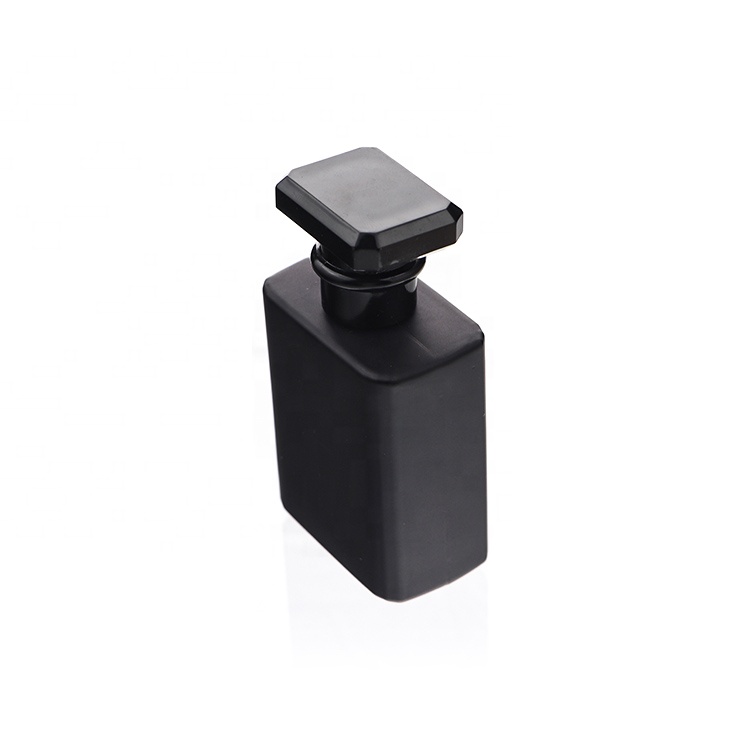 Luxury Brand Women Men Cologne Empty Black 50ml 30ml Perfume Bottles For Sale