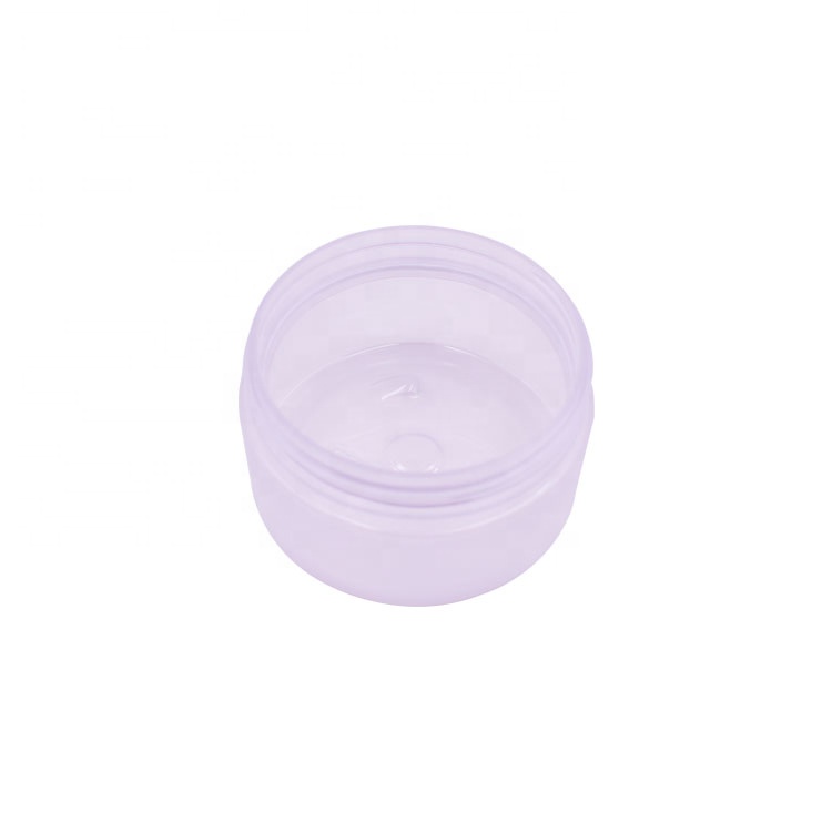 Luxury Classic Clear Airless Skin Care Cream Black Cream Jar