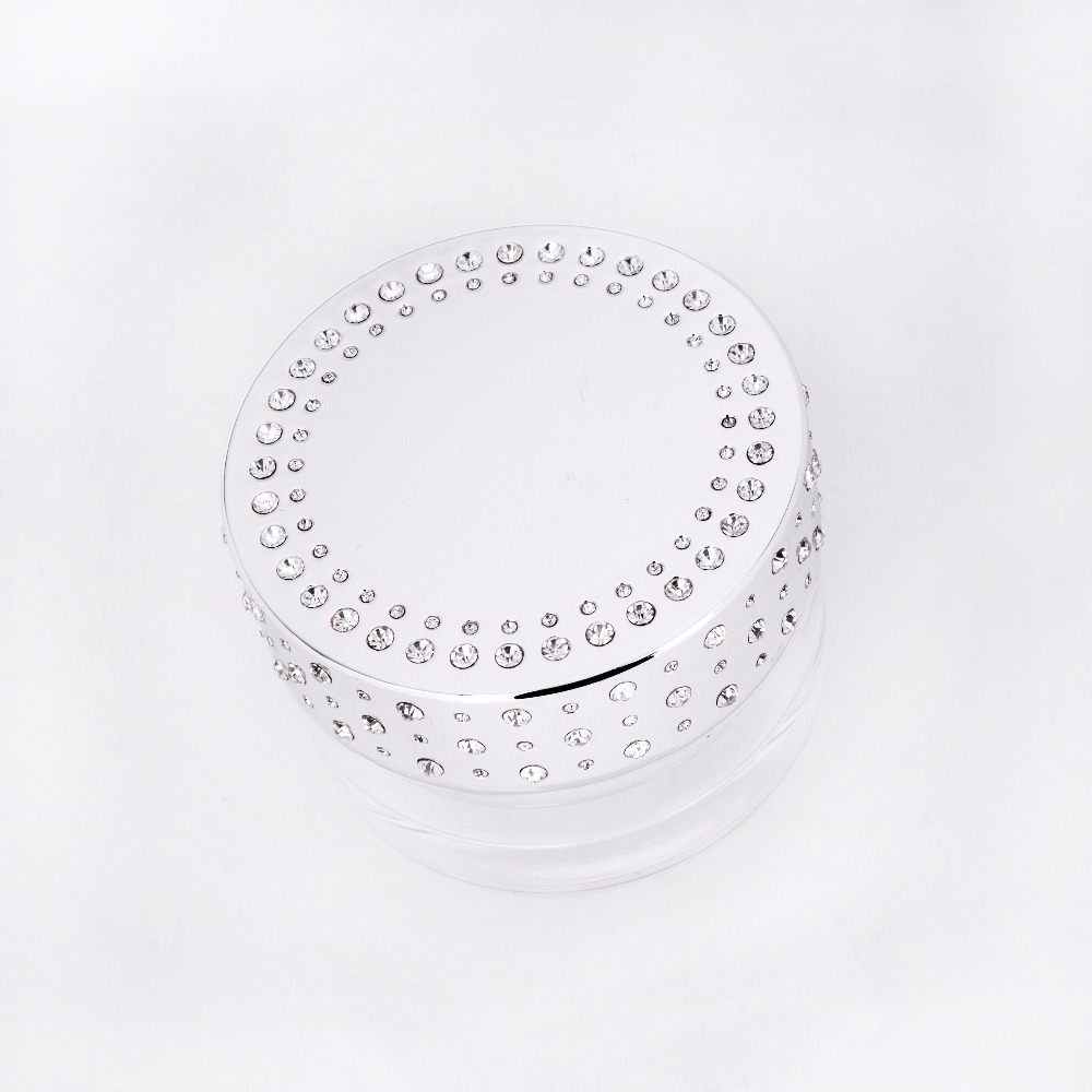 Luxury Clear Diamond Cosmetic Cream Jar