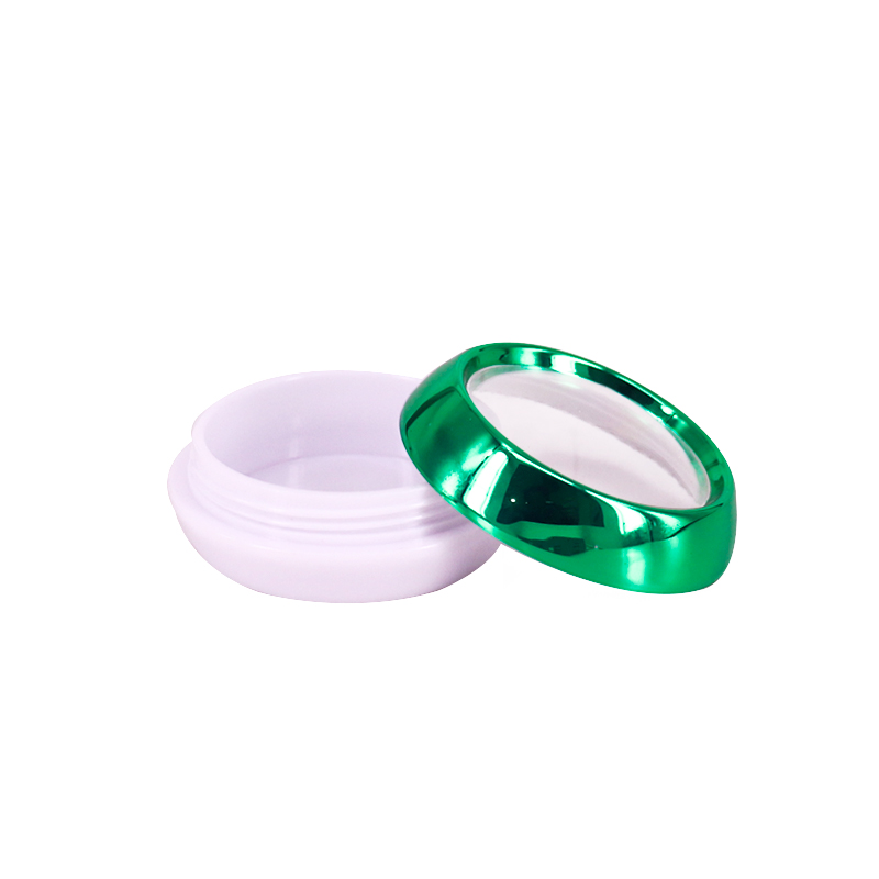 Luxury Coffee Capsule Pill Medicine Container Empty Cosmetic Cream Jar With Acrylic Cap Saffron Pill Container Eyelash Bottle