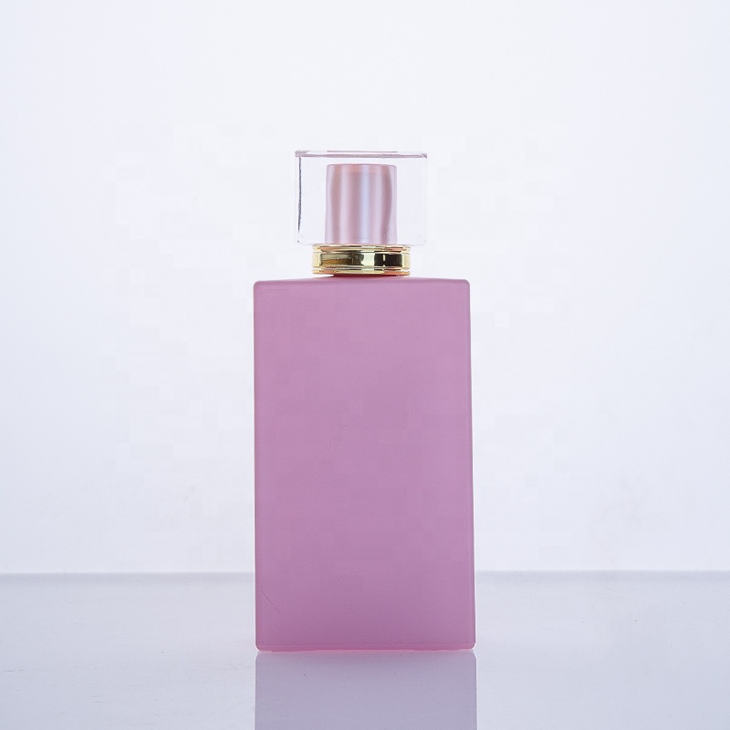 Luxury Colored White Custom Pink Spray Bottle 100ml Perfume Atomizer Bottle