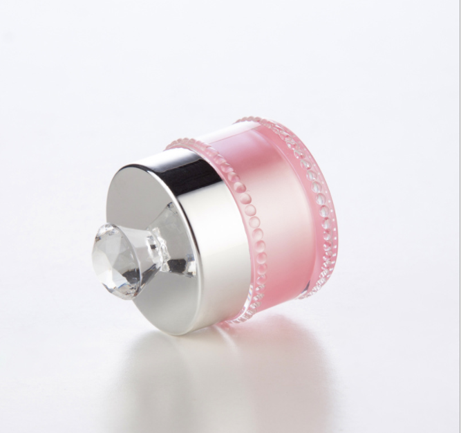 Luxury Colorful 5ml 10ml Cosmetic Empty Acrylic Cream Jar