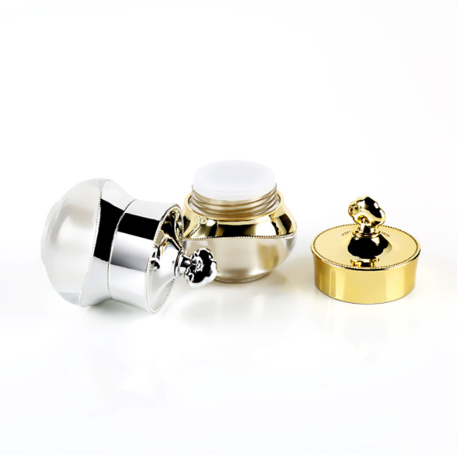 Luxury Colorful 5ml 10ml Cosmetic Empty Acrylic Cream Jar